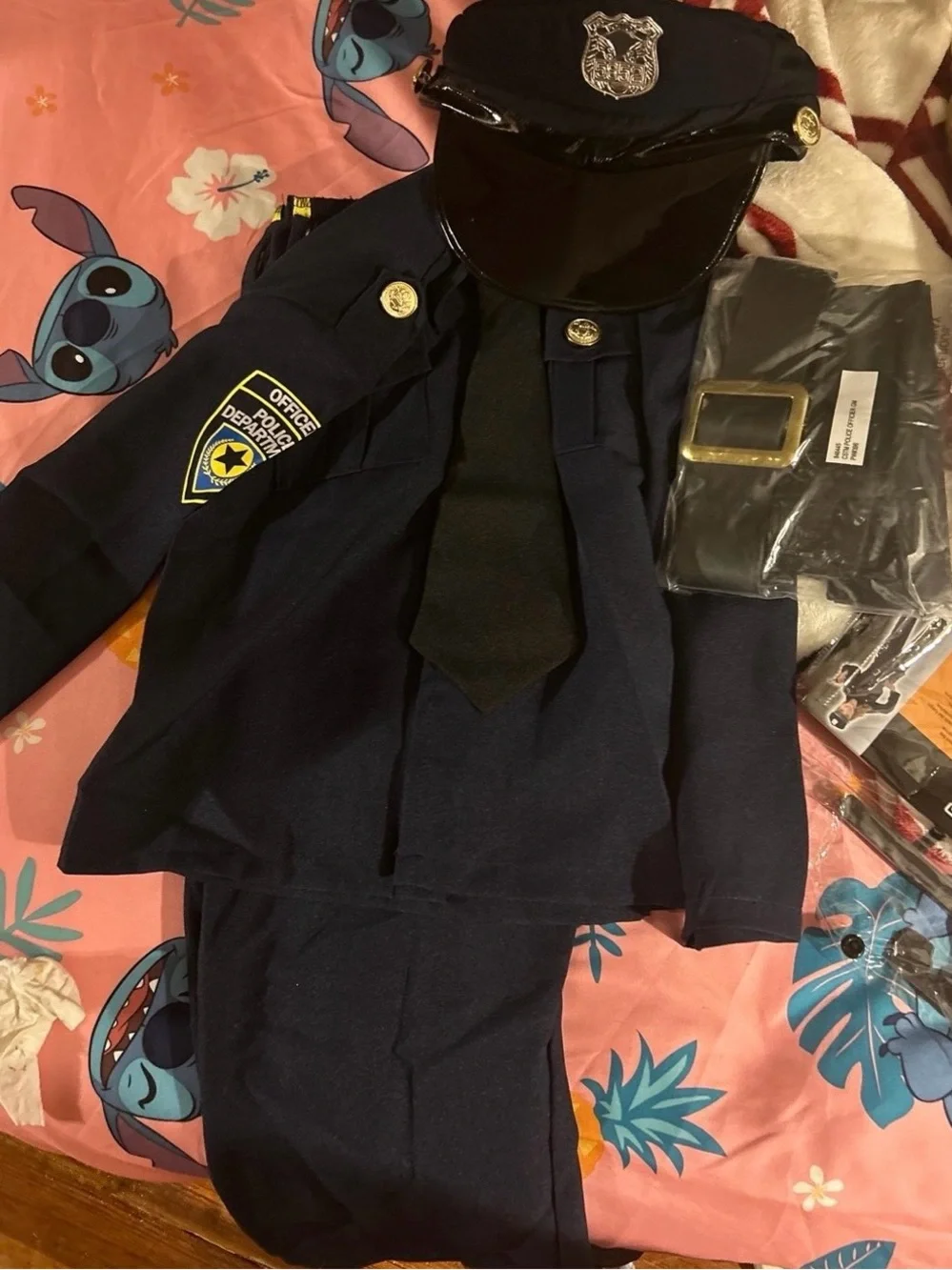 Amscan Police Officer Kids Costume - Black